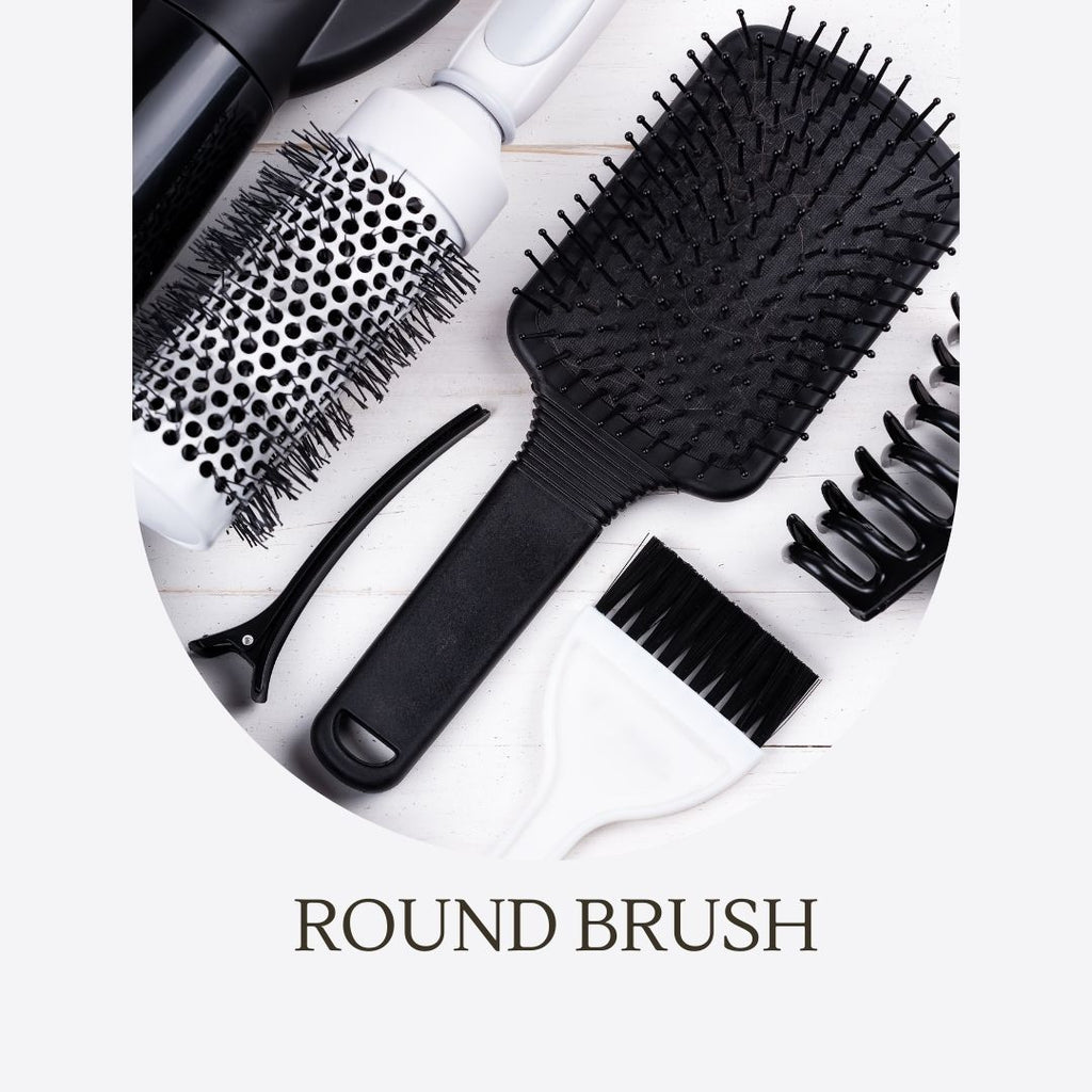 Rectangular Round Brush Round Brush – Alumer Beauty