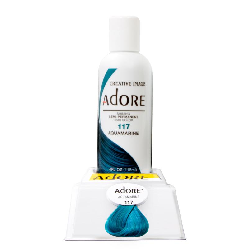 Adore Semi Permanent Hair Color 118ml Aquamarine 117