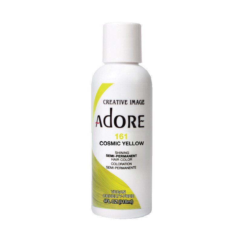 Adore Semi Permanent Hair Color 118ml Cosmic Yellow 161