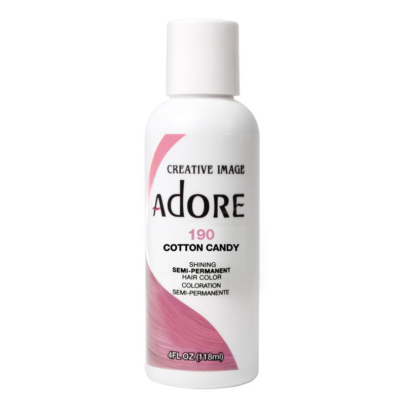 Adore Semi Permanent Hair Color 118ml Cotton Candy 190
