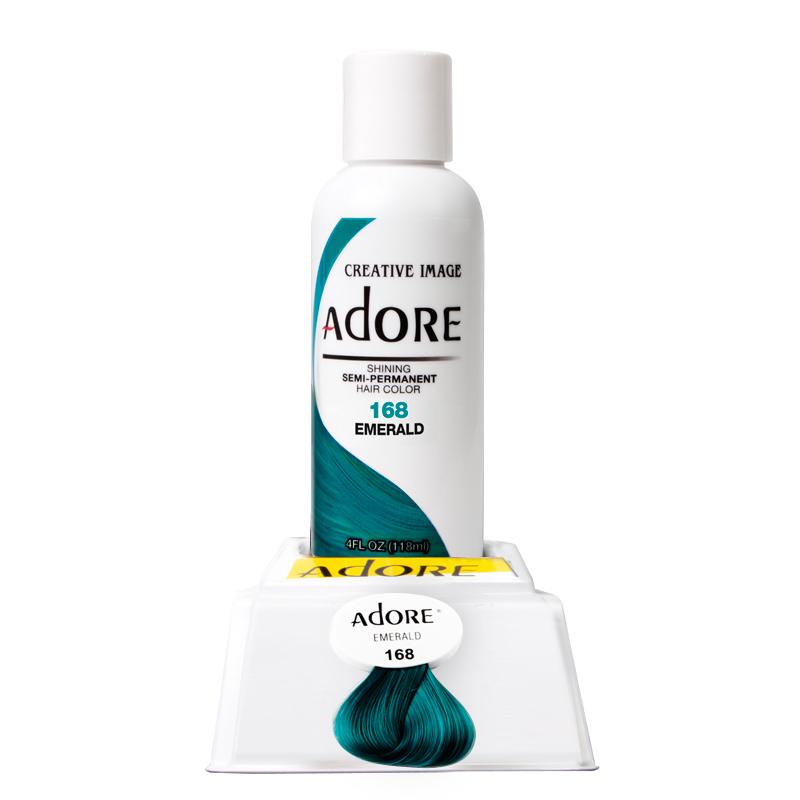 Adore Semi Permanent Hair Color 118ml Emerald 168