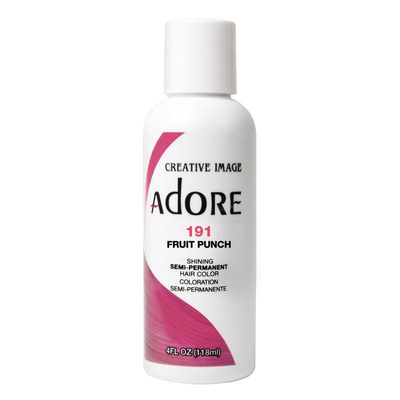 Adore Semi Permanent Hair Color 118ml Fruit Punch 191