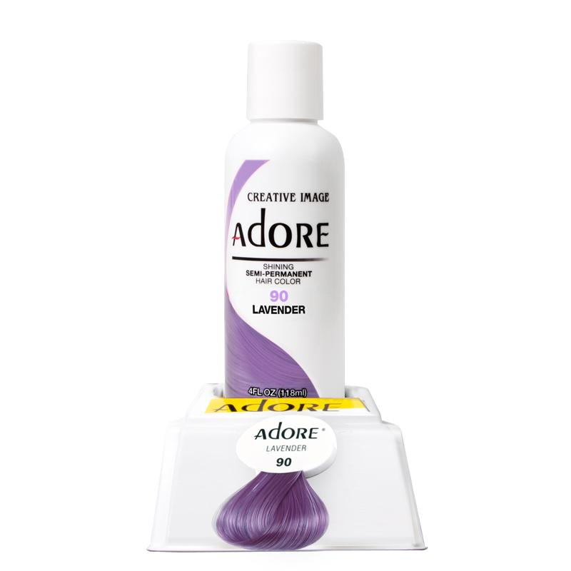 Adore Semi Permanent Hair Color 118ml Lavender 90