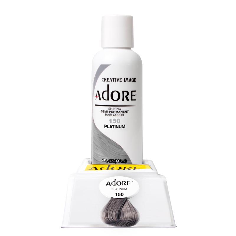 Adore Semi Permanent Hair Color 118ml Platinum 150