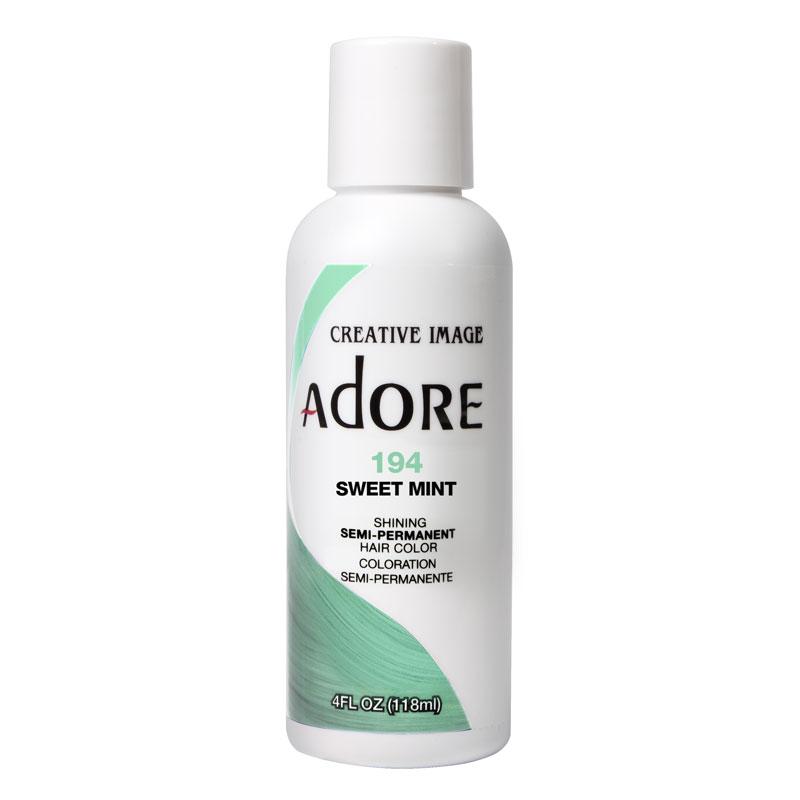 Adore Semi Permanent Hair Color 118ml Sweet Mint 194