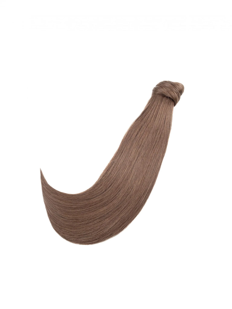 Amazing Hair Pony Tail Dark Light Brown 18Inch