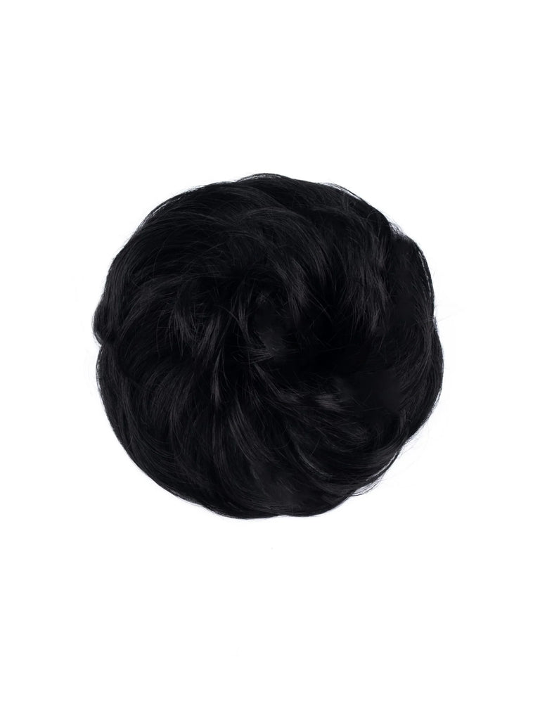 Amazing Hair Synthetic Scrunchie Black