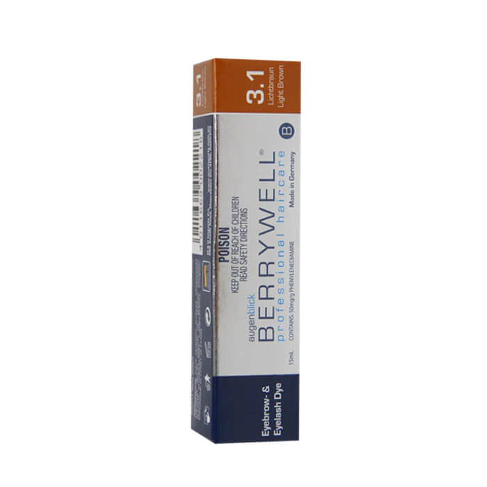 Berrywell Eyelash Tint Light Brown 15ml