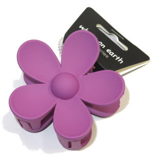 Claw Clip Flower Fuscia