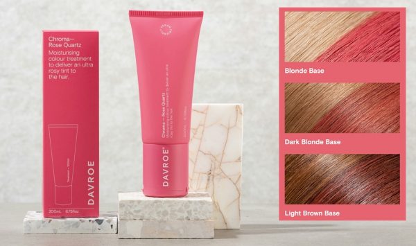 Davroe Chroma Colour Treatment Rose Quartz 200ml box