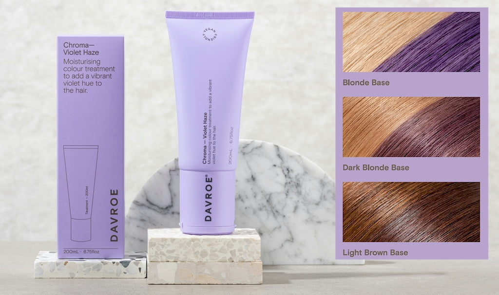 Davroe Chroma Colour Treatment Violet Haze 200ml box