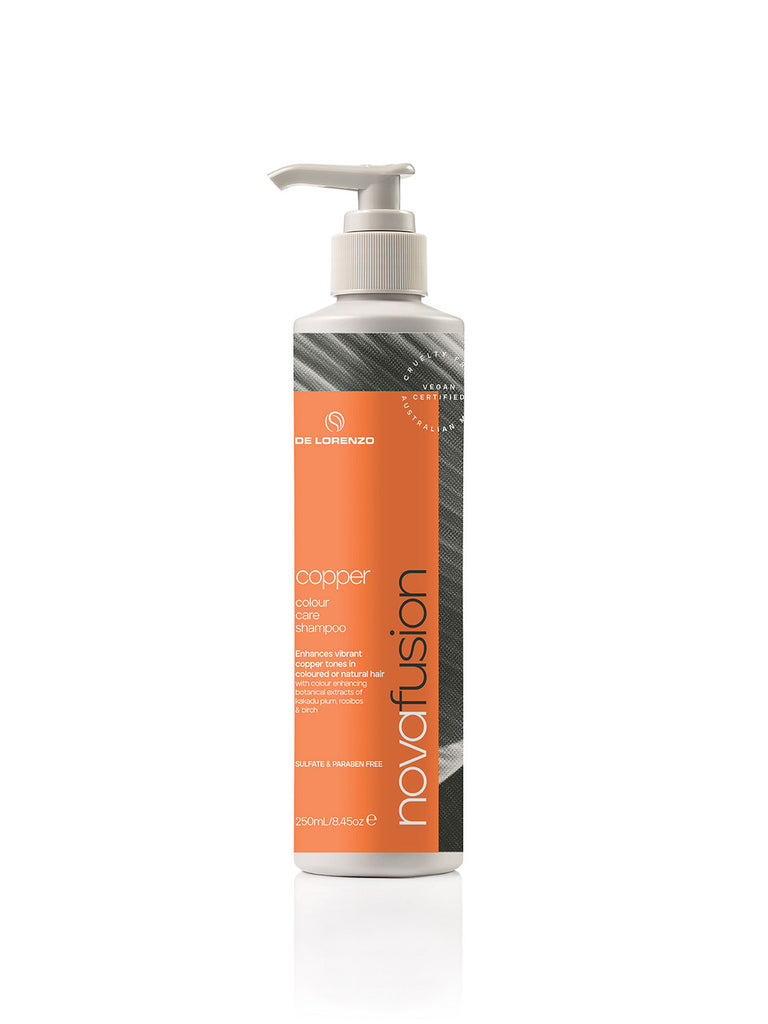 De Lorenzo Novafusion Colour Care Shampoo Copper 250ml