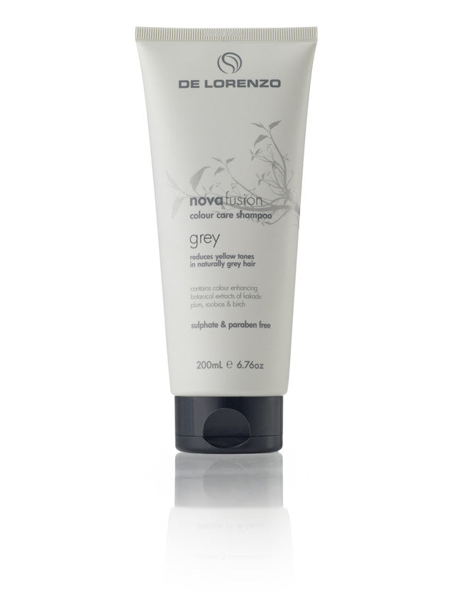 De Lorenzo Novafusion Intense Colour Care Shampoo Grey 200ml