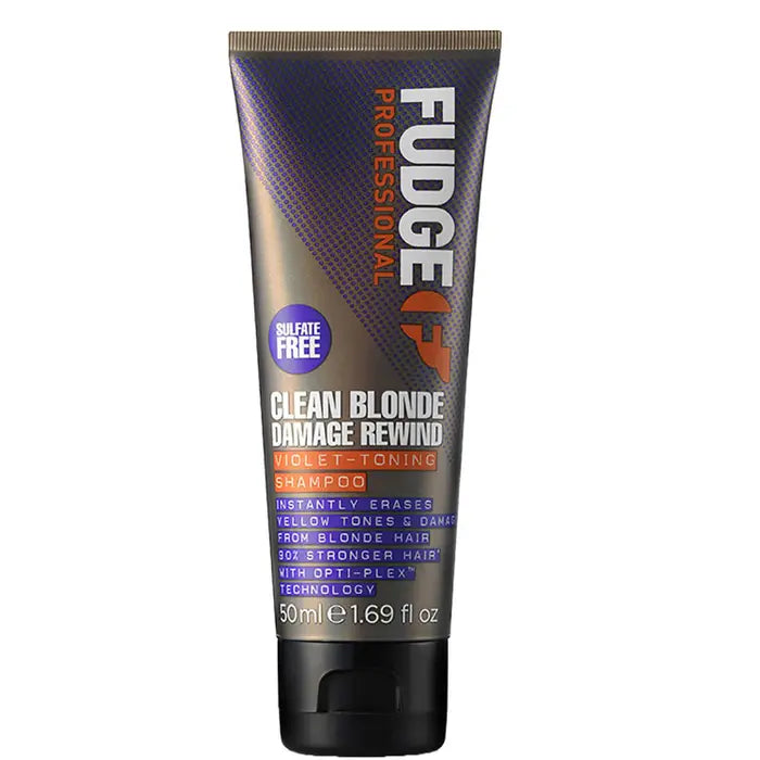 Fudge Clean Blonde Violet Toning Shampoo 50ml