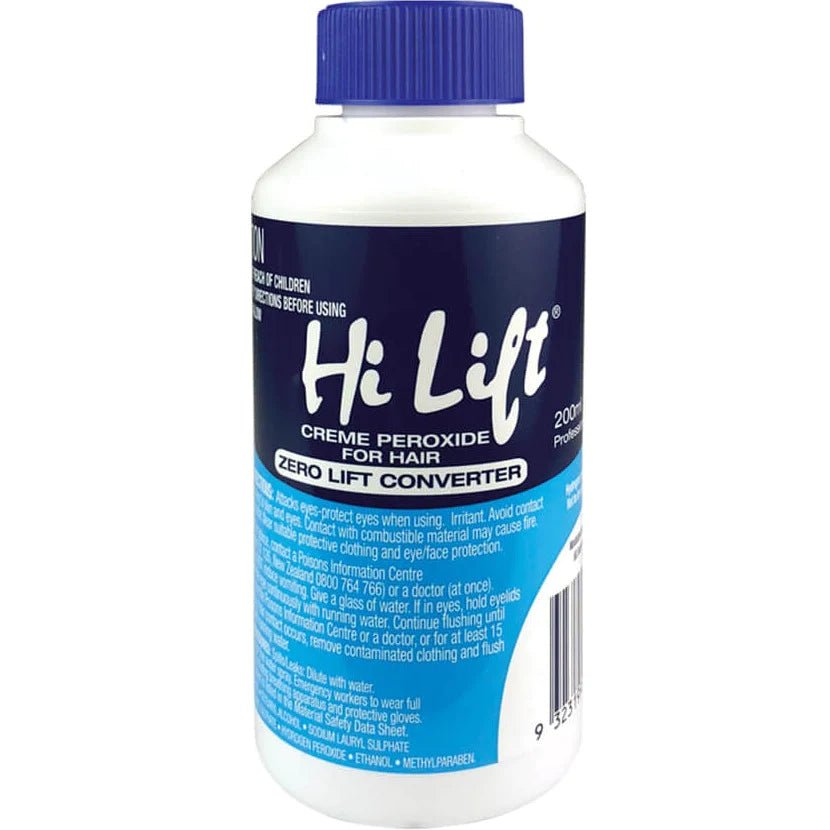 Hi Lift Creme Peroxide Zero Lift Converter 200ml