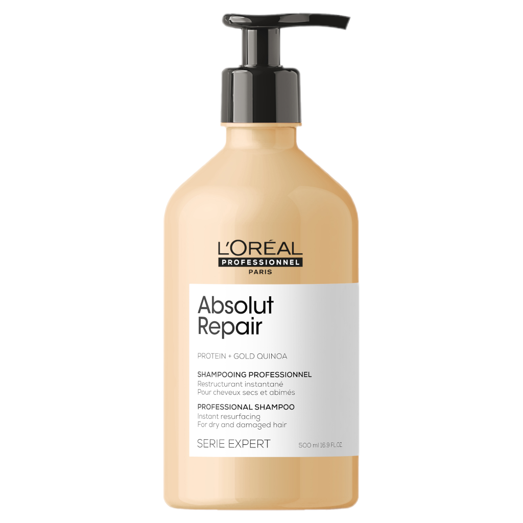 L'Oreal Professionnel Serie Expert Absolut Repair Protein & Gold Quinoa Shampoo 500ml