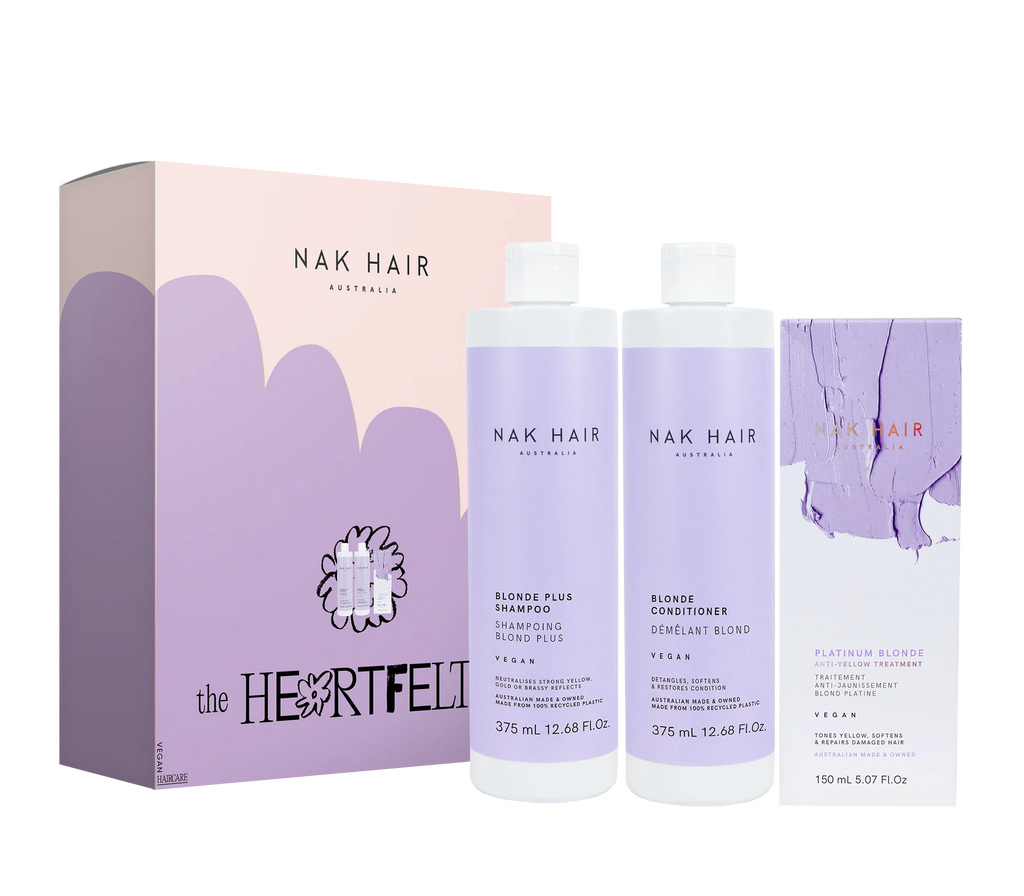 NAK Hair Blonde Plus Trio Pack 375ml