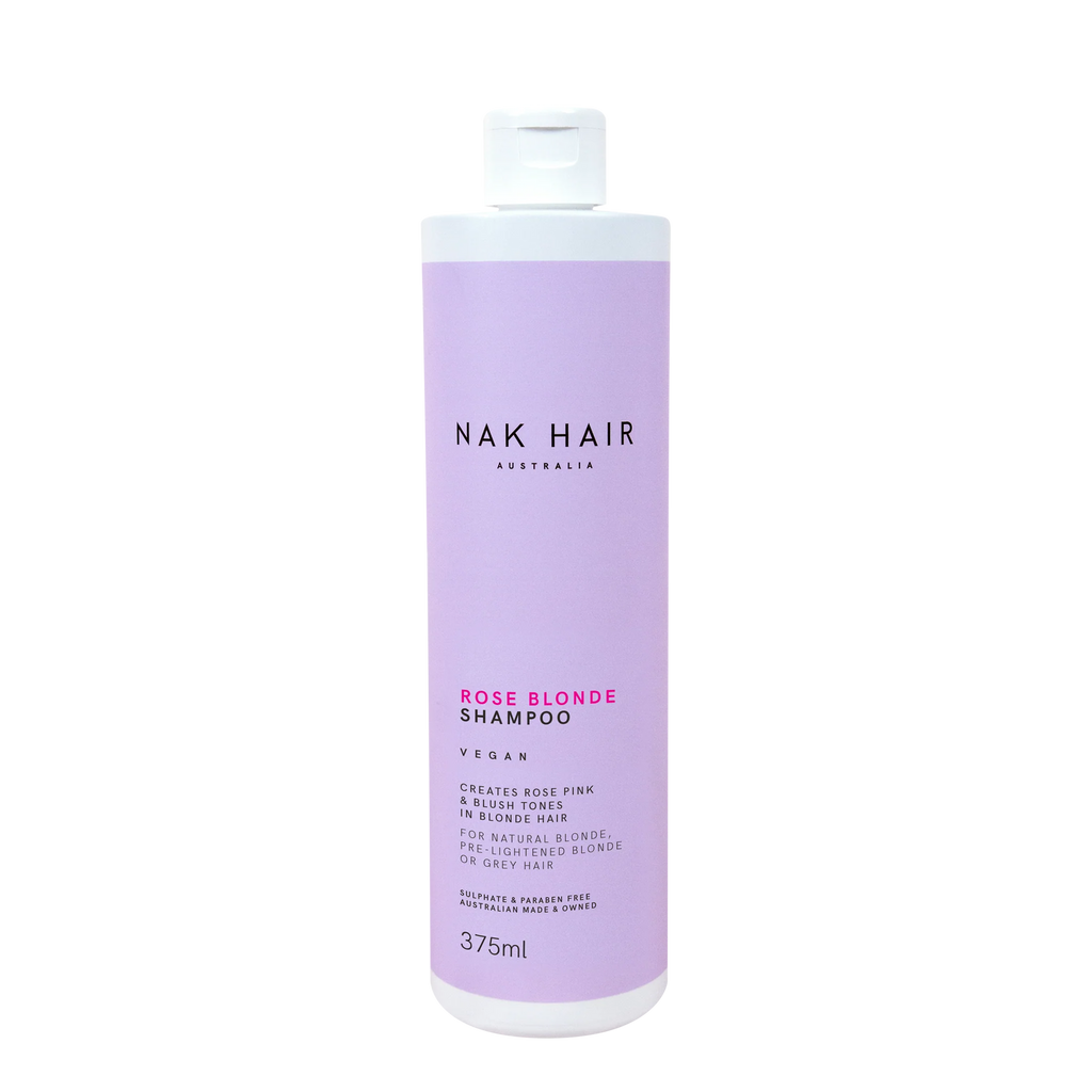 NAK Hair Rose Blonde Shampoo 375ml