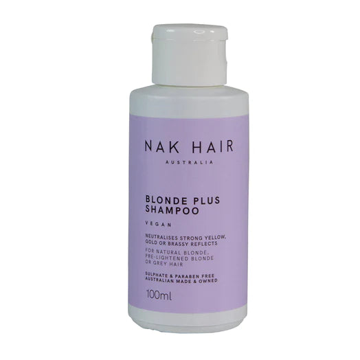 NAK Hair Blonde Plus Shampoo 100ml