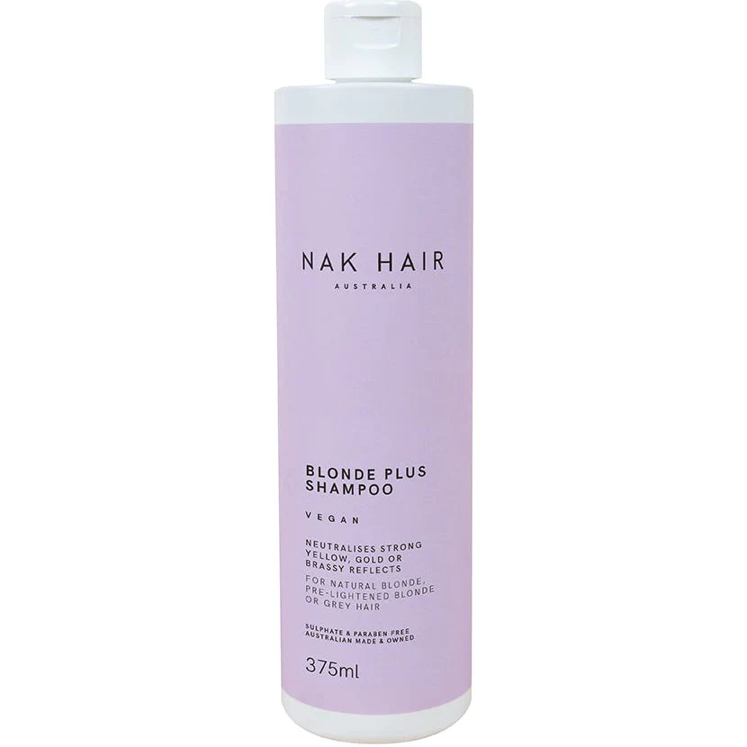 NAK Hair Blonde Plus Shampoo 375ml