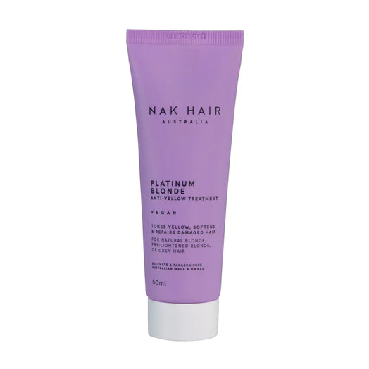 Nak Hair Platinum Blonde Anti-Yellow Treatment 50ml