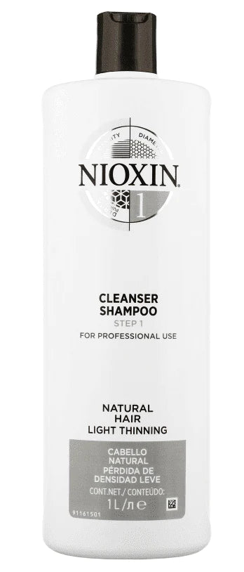 Nioxin System 1 Cleanser Shampoo 1L