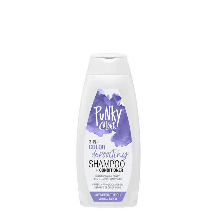 Punky Colour 3-in-1 Color Depositing Shampoo + Conditioner Lavenderapturous 250ml