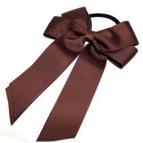 School Cheer Bow Brown