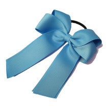 School Cheer Bow Sky Blue