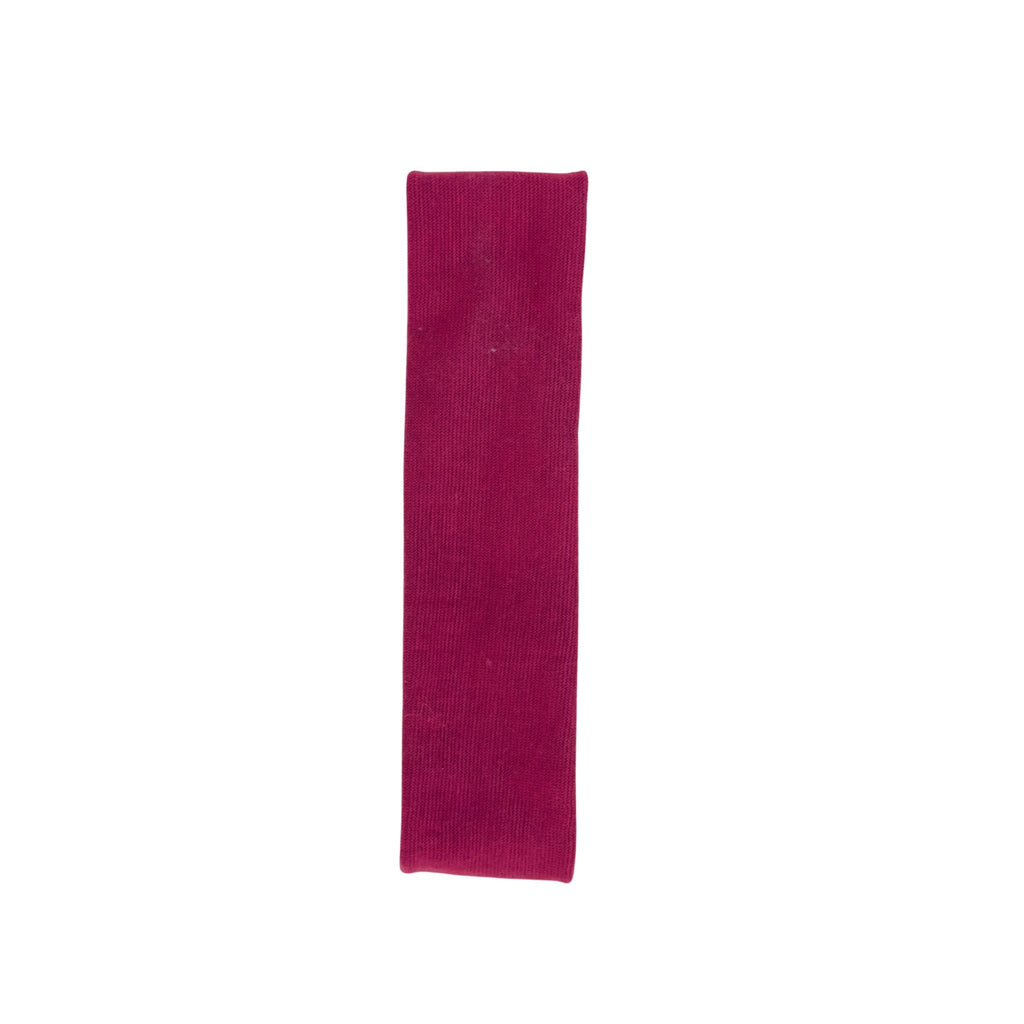 School Fabric Hairband 5cm Maroon