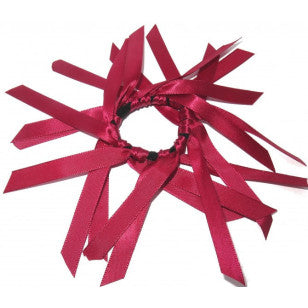 School Fairy Scrunchie Maroon