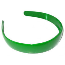 School Hair Band 2.5cm Green