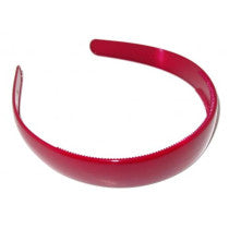 School Hair Band 2.5cm Maroon