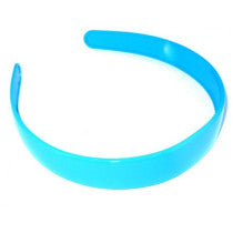 School Hair Band 2.5cm Sky Blue