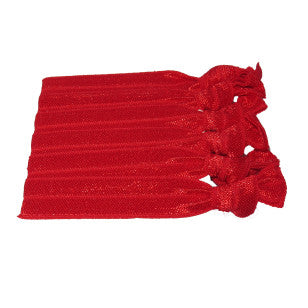 School Knot Tie 6Pk Red