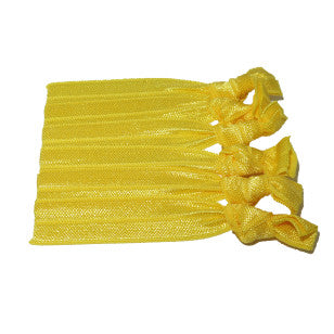 School Knot Tie 6Pk Yellow