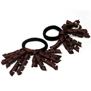 School Korker Mini Ties 2Pk Brown