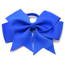 School Large Grosgrain Bow Royal Blue