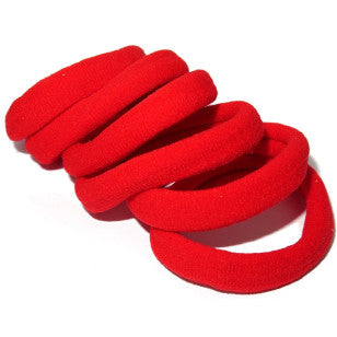 School Large Soft Tie 6Pk Red