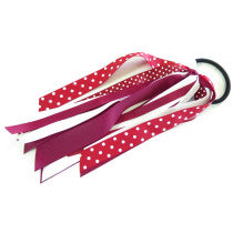 School Pony Streamer Maroon