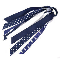 School Pony Streamer Navy Blue