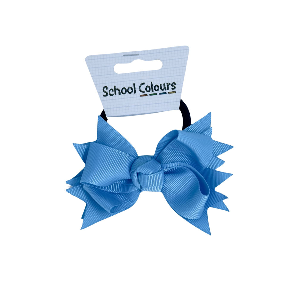 School Tri Bow Tie Sky Blue