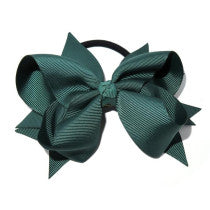 School XL Grosgrain Bow Tie Green