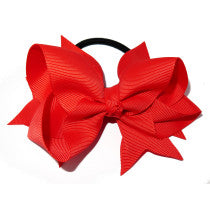 School XL Grosgrain Bow Tie Red