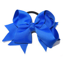 School XL Grosgrain Bow Tie Royal Blue