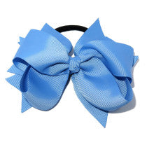 School XL Grosgrain Bow Tie Sky Blue