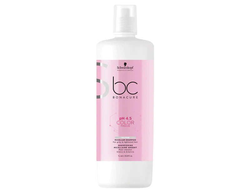 Schwarzkopf Professional BC pH 4.5 Color Freeze Silver Shampoo 1L