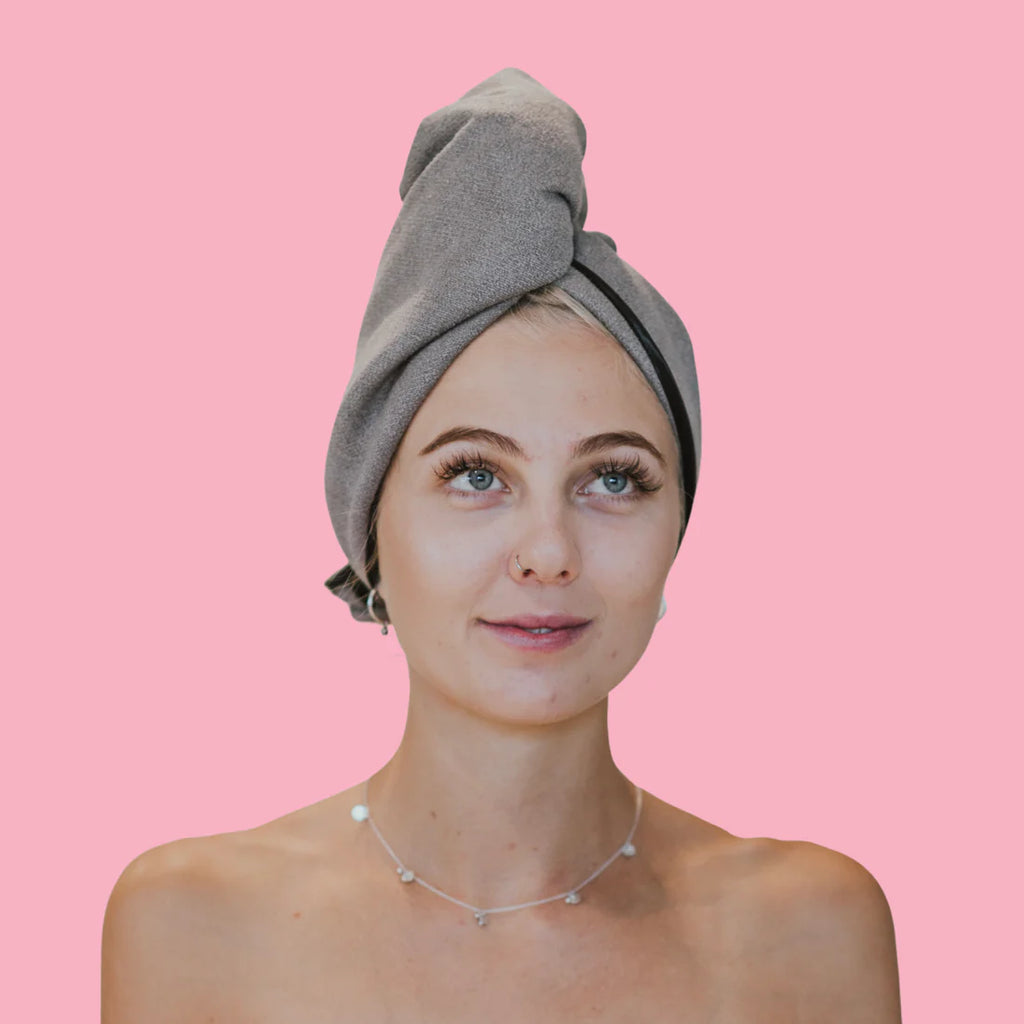 Ugly Swan Unicorn Microfibre Towel Charcoal