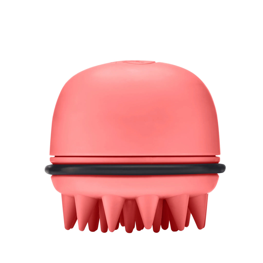 Wet Brush Head Start! Exfoliating Scalp Massager Coral