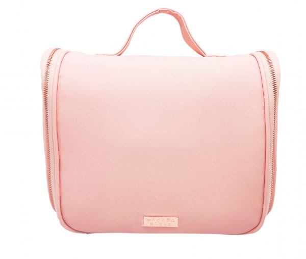 Premium Blush Travel Bag With Hook